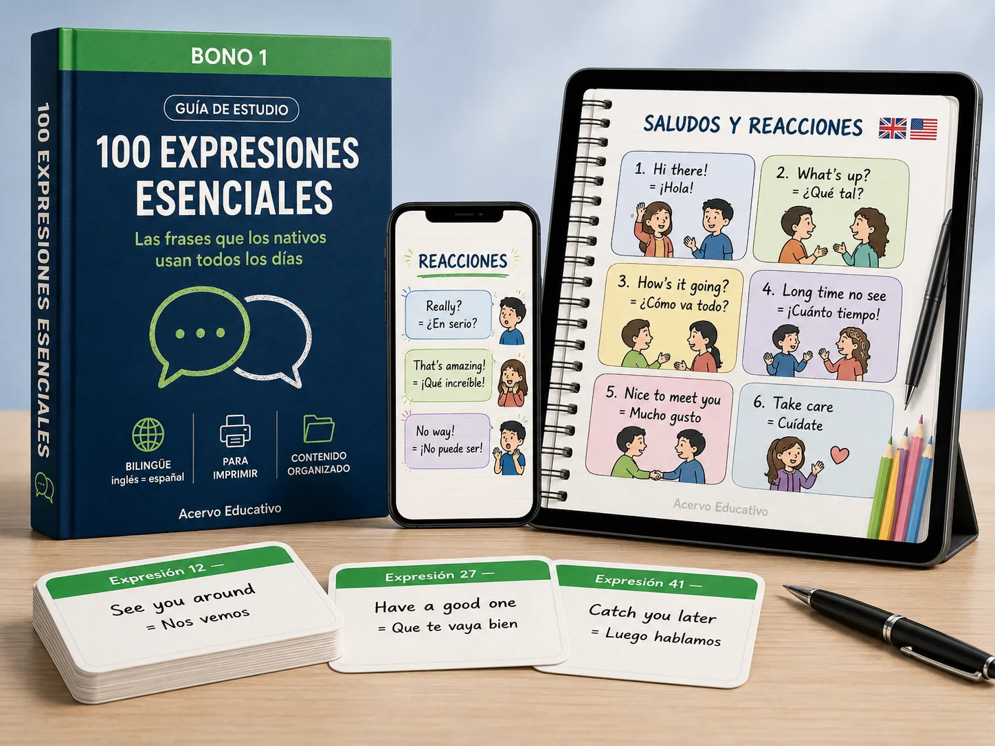 Bono 1 — 100 Expresiones Esenciales